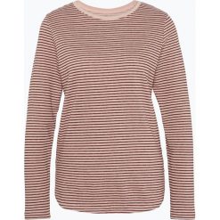 Marie Lund - T-shirt damski, beżowy. Brązowe t-shirty damskie Marie Lund, xs, w paski. Za 89,95 zł.