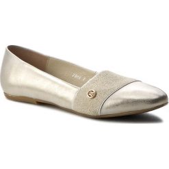 Buty damskie: Baleriny BALDACCINI - 786600-2 Złoto Janko