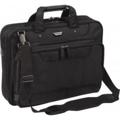 Targus Corporate Traveller15.6" czarna. Czarne torby na laptopa Targus, w paski, z nylonu. Za 329,00 zł.