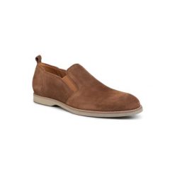 Gino Rossi MI08-C727-734-03 Camel. Brązowe półbuty męskie Gino Rossi, bez wzorów, ze skóry, bez zapięcia. Za 259,99 zł.