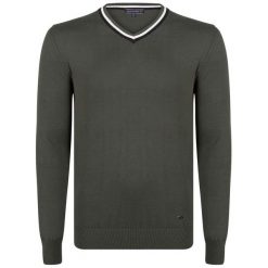 Felix Hardy Sweter Męski L Zielony. Zielone swetry męskie Felix Hardy, m, bez wzorów, bez kołnierzyka, bez kaptura. W wyprzedaży za 146,00 zł.