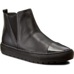 Sztyblety GEOX - D Breeda E D642QE 08554 C9999 Czarny. Czarne kozaki damskie Geox, z gumy, bez obcasa, bez zapięcia. W wyprzedaży za 249,00 zł.