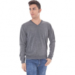 Sweter w kolorze szarym. Szare swetry klasyczne męskie Just Cavalli, Calvin Klein, Lee, m. W wyprzedaży za 129,95 zł.