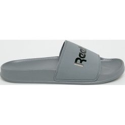 Reebok Classic - Klapki. Szare kapcie męskie Reebok Classic, bez wzorów, z materiału. W wyprzedaży za 79,90 zł.