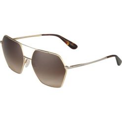 Okulary przeciwsłoneczne damskie: Dolce&Gabbana Okulary przeciwsłoneczne gold