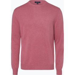 Andrew James - Sweter męski z dodatkiem kaszmiru, różowy. Czerwone swetry klasyczne męskie Andrew James, m, z kaszmiru. Za 229,95 zł.
