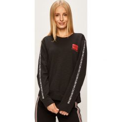Calvin Klein Underwear - Bluza piżamowa. Szare piżamy damskie Calvin Klein Underwear, s, bez wzorów, z elastanu, bez rękawów. Za 299,90 zł.