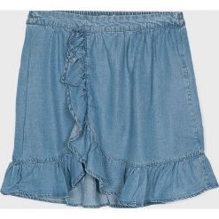 Kids Only - Spódnica dziecięca 128-164 cm. Niebieskie spódniczki dziewczęce Kids Only, na co dzień, bez wzorów, z lyocellu, mini, proste. W wyprzedaży za 49,90 zł.