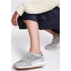 Szare Sneakersy Night Time. Szare sneakersy damskie Renee, z gumy. Za 89,99 zł.