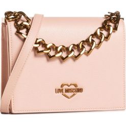Torebka LOVE MOSCHINO - JC4099PP1BLO0600 Rosa. Różowe torebki klasyczne damskie Love Moschino, bez wzorów, ze skóry ekologicznej, klasyczne, na ramię, bez dodatków. Za 649,00 zł.