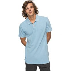 Quiksilver Męska Koszulka Polo New Miz Kimi Tt Zmierzch Blue eqykt03715-bhc0 (Rozmiar L). Niebieskie koszulki polo męskie Quiksilver, m, bez wzorów, eleganckie, polo, bez rękawów. W wyprzedaży za 110,00 zł.