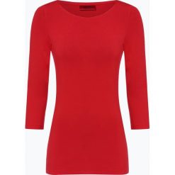 HUGO - Damska koszulka z długim rękawem – Dannela, czerwony. Czerwone t-shirty damskie marki HUGO, xl, z wiskozy. Za 249,95 zł.