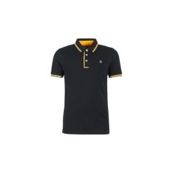 Koszulki polo z krótkim rękawem Jack Jones JCOCHALLENGE. Czarne koszulki męskie Jack & Jones, s, bez wzorów, polo, z krótkim rękawem, krótkie. Za 109,00 zł.