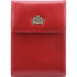 Etui na karty kredytowe. Pomarańczowe etui damskie Wittchen, ze skóry. Za 279,90 zł.