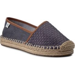 Espadryle MARC O'POLO - 703 13963801 108 Washed Blue 851. Niebieskie espadryle damskie marki Marc O'Polo, z materiału, na płaskiej podeszwie. W wyprzedaży za 269,00 zł.