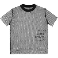 BIBLOO x ŠTROODL x ODIVI Top Czarny. Czarne bluzki damskie BIBLOO x ŠTROODL x ODIVI, bez wzorów, z poliesteru, bez kołnierzyka. Za 240,95 zł.
