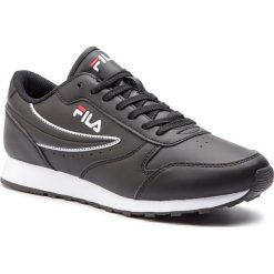 Sneakersy FILA - Orbit Low 1010263.25Y Black. Czarne sneakersy męskie Fila, na co dzień, bez wzorów, ze skóry ekologicznej, klasyczne, bez zapięcia. Za 219,00 zł.
