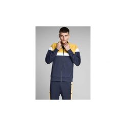 Bluzy Jack Jones 12151866 SNAP. Niebieskie bluzy męskie Jack & Jones, s, bez wzorów, bez kołnierzyka, bez rękawów, bez kaptura. Za 153,66 zł.