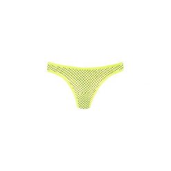 Stringi damskie w kropki. Żółte stringi TXM, w kropki. Za 4,99 zł.