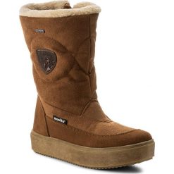 Buty zimowe damskie: Śniegowce MANITU – 991153 Braun 21