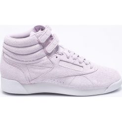 Reebok Classic - Buty F/S Hi. Fioletowe buty sportowe damskie Reebok Classic, bez wzorów, ze skóry, sportowe, reebok classic. W wyprzedaży za 229,90 zł.