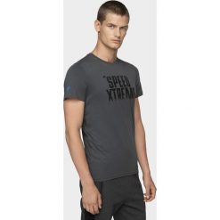 T-shirt męski TSM004 - antracyt. T-shirty męskie xxl. W wyprzedaży za 39,99 zł.
