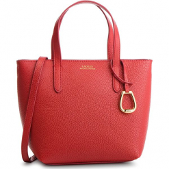 Torebka LAUREN RALPH LAUREN - Merrimack 431730284003 Red. Czerwone torebki klasyczne damskie marki Lauren Ralph Lauren, ze skóry ekologicznej. Za 649,00 zł.