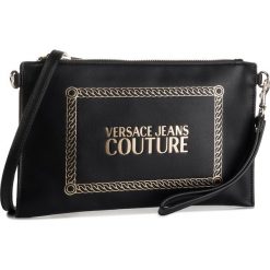 Torebka VERSACE JEANS COUTURE - E3VUBPT2 40329 M27. Czarne listonoszki damskie Versace Jeans Couture, bez wzorów, z jeansu, bez dodatków. Za 369,00 zł.
