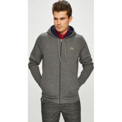 Lacoste - Bluza. Szare bluzy męskie marki Lacoste, s, z elastanu, z kapturem. W wyprzedaży za 379,90 zł.