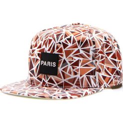 Czapki męskie: Czapka męska snapback brązowa (hx0215)