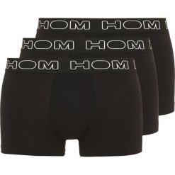 HOM 3 PACK Panty black. Czarne slipy męskie HOM, z bawełny. W wyprzedaży za 135,20 zł.