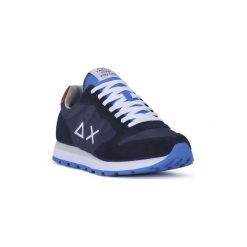 Buty Colmar SUN68 0713 TOM SOLID NYLON. Niebieskie trampki męskie Colmar, bez wzorów, z nylonu, bez zapięcia. Za 383,36 zł.