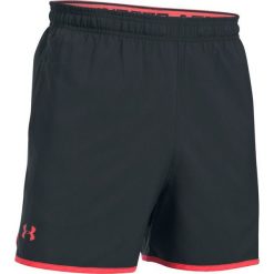 Spodenki i szorty męskie: Under Armour Spodenki męskie UA QUALIFIER 5” WOVEN SHORT czarne r. S (1289626-016)