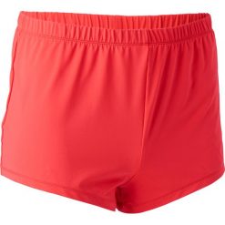 Spodenki do gimnastyki sportowej męskie. Czarne spodenki sportowe męskie DOMYOS, m, bez wzorów, z elastanu, sportowe, na fitness i siłownię. Za 44,99 zł.