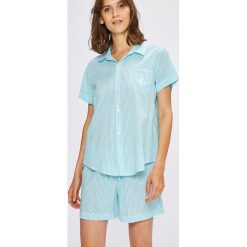 Lauren Ralph Lauren - Piżama. Niebieskie piżamy damskie marki Lauren Ralph Lauren, s, z bawełny. W wyprzedaży za 219,90 zł.