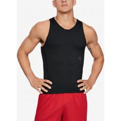 Under Armour RUSH™ Podkoszulek Czarny. Czarne podkoszulki męskie Under Armour, l, bez wzorów, z elastanu, bez rękawów. Za 206,95 zł.