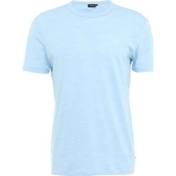 J.LINDEBERG PRIMO Tshirt basic blue melange. Niebieskie koszulki polo męskie marki J.LINDEBERG, xl, z bawełny. Za 249,00 zł.