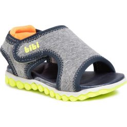 Sandały BIBI - Summer Roller Spoi 1103013 Mescla/Grey/Naval. Szare sandały chłopięce Bibi, z tworzywa sztucznego, bez zapięcia. Za 159,00 zł.