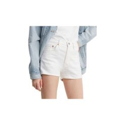 Szorty i Bermudy Levis 501 SHORT HIGH RISE 56327. Białe szorty damskie Levi's®, bez wzorów. Za 200,25 zł.