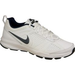 Nike T-lite XI 616544-101 44,5 Białe. Białe buty sportowe męskie Nike, ze skóry, bez zapięcia. W wyprzedaży za 199,99 zł.