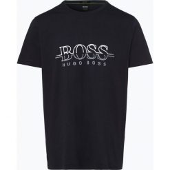 BOSS Athleisurewear - T-shirt męski – Tee 2, niebieski. Niebieskie t-shirty męskie z nadrukiem marki BOSS Athleisurewear, xl. Za 199,95 zł.