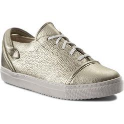 Sneakersy BALDACCINI - 917100-D Złoto Groch. Żółte półbuty damskie Baldaccini, ze skóry. W wyprzedaży za 179,00 zł.