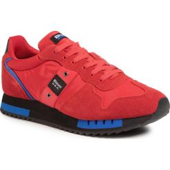 Sneakersy BLAUER - S0QUEENS01/MES Red. Czerwone sneakersy męskie Blauer, bez zapięcia. Za 529,00 zł.
