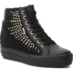 Sneakersy IGI&CO - 2155800 Nero. Czarne półbuty damskie marki IGI&CO, z aplikacjami, ze skóry, bez obcasa, na obcasie, bez zapięcia. W wyprzedaży za 339,00 zł.