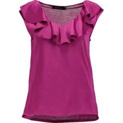 Bluzki asymetryczne: Cortefiel VOLANTE Bluzka pink