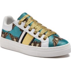 Sneakersy POLLINI - SA15013G17TN0702 Turche. Zielone półbuty damskie marki Pollini, ze skóry ekologicznej. Za 979,00 zł.