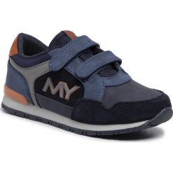 Sneakersy MAYORAL - 46103 Jeans 15. Niebieskie trampki chłopięce Mayoral, bez wzorów, z jeansu, na rzepy. Za 189,00 zł.