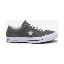 Converse One Star Tenisówki Szary. Szare trampki męskie Converse, bez wzorów, ze skóry, retro, bez zapięcia. Za 343,95 zł.