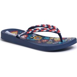 Japonki IPANEMA - 82769 Anat Lovely X Fem Blue/Blue 20729. Niebieskie klapki damskie Ipanema, bez wzorów, z tworzywa sztucznego, bez obcasa. W wyprzedaży za 69,00 zł.