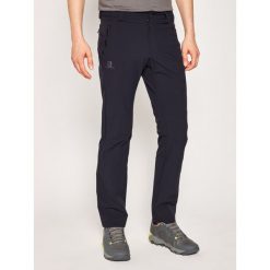 Spodnie outdoor Salomon Wayfarer LC1056600. Niebieskie spodnie męskie Salomon, m, bez wzorów, sportowe. W wyprzedaży za 219,00 zł.